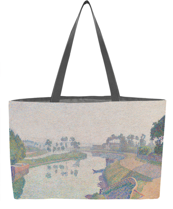 Banks of the Oise at Dawn Weekender Tote