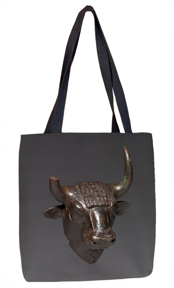 Bull Head Attachment Tote Bag