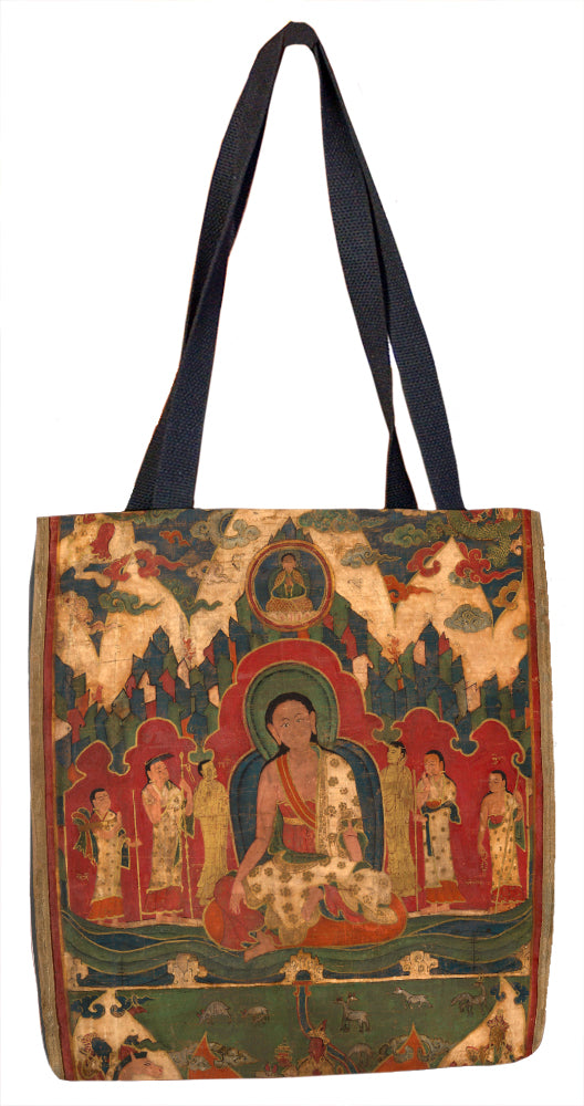 Milarepa on Mount Kailash Tote Bag