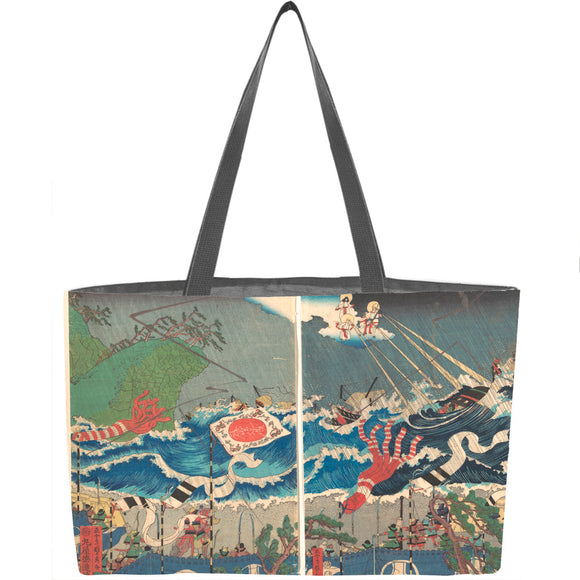 Warrior Scene Weekender Tote