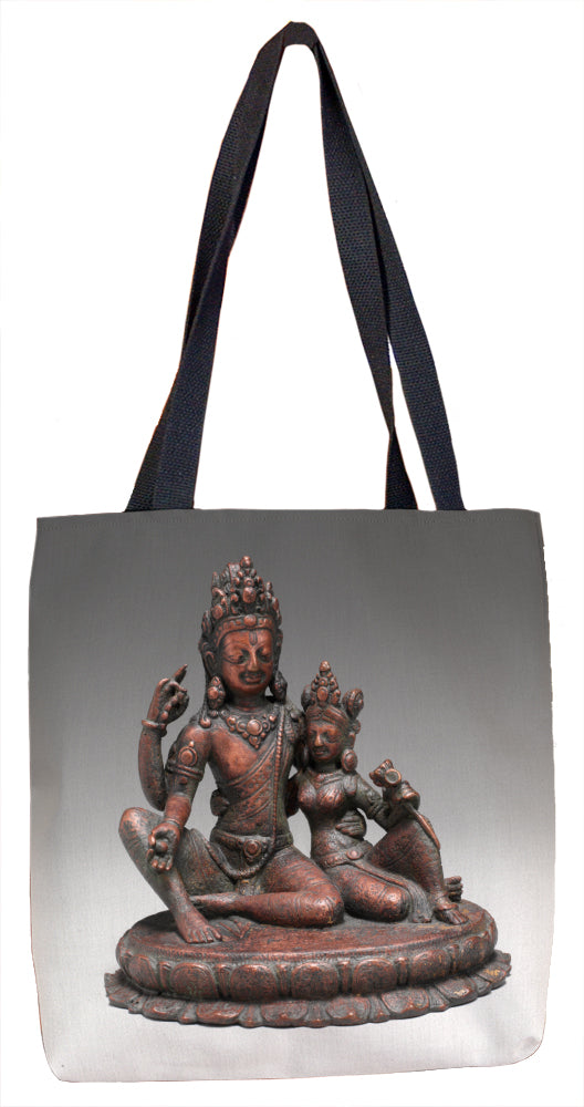 Shiva Seated with Uma (Umamaheshvara) Tote Bag