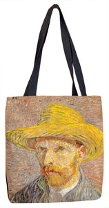 Self-Portrait with a Straw Hat (obverse: The Potato Peeler) Tote Bag